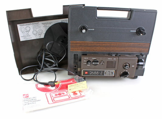 DUAL 8 MOVIE PROJECTOR 2688-Z