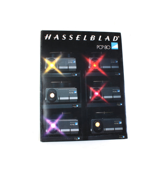Hasselblad PCP 80 Brochure, 1990