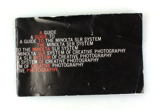 Minolta SLR System Guide