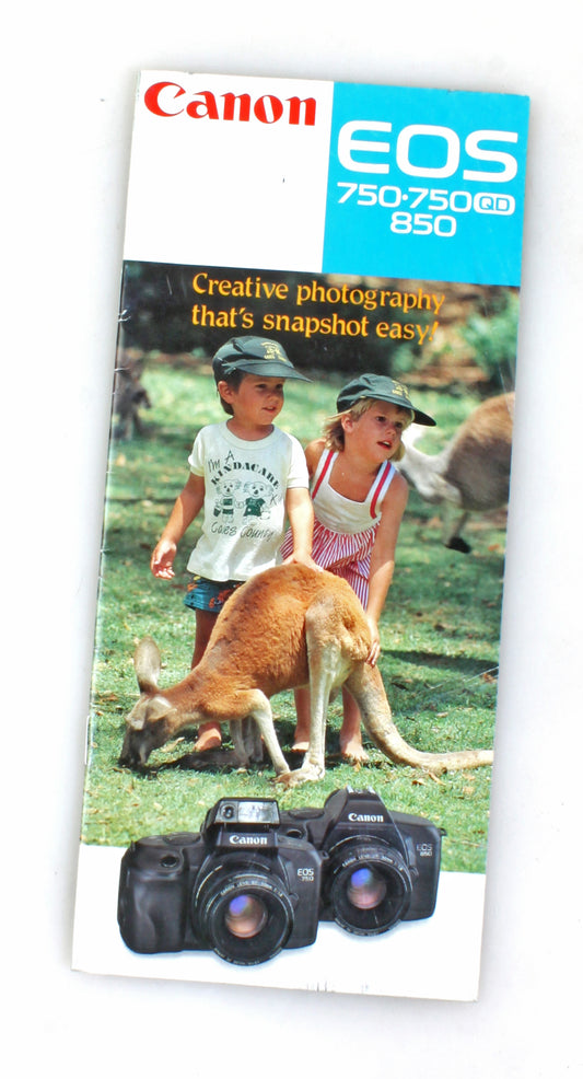 Canon EOS 750*750QD*850 Pamphlet//Brochure