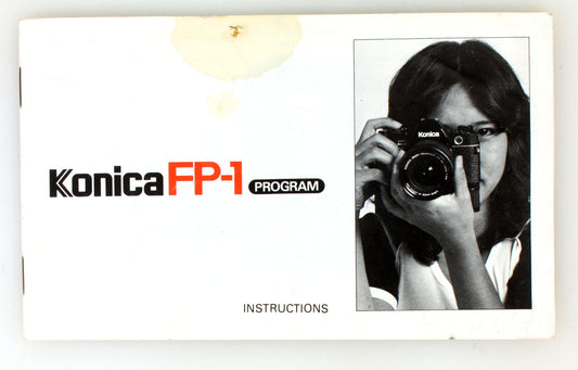 Konica FP-1 Program Manual