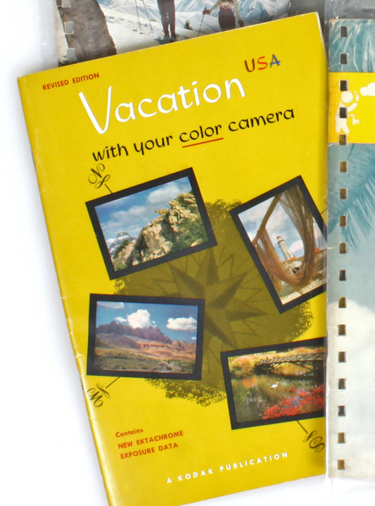 Kodak New Ektachrome Exposure Data Guide Booklet 1956