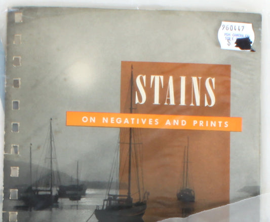 Kodak Data Booklet On Stains on Negatives & Prints