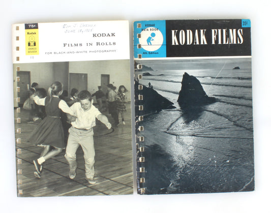 Kodak Advance Data Book for Black & White Photography, Set of 2