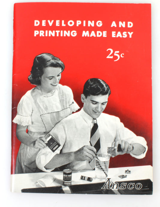 Vintage Booklet on Developing & Printing Made Easy By Ansco
