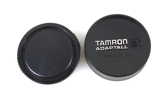 TAMRON KONICA BODY CAP AND REAR LENS CAP