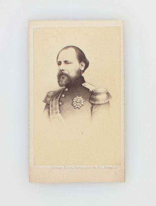 BELGIUM MAN WELL GROOMED, CDV BY GHEMAR FRERES