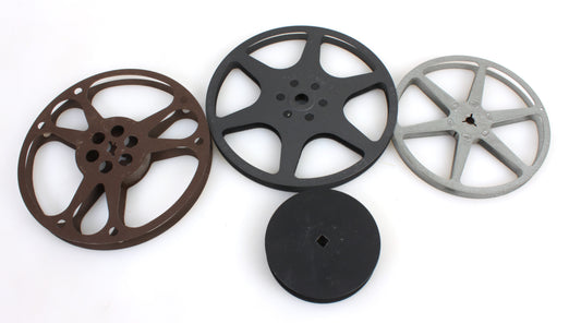 Movie Reels, set of 4 Assorted Sizes