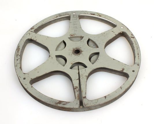 8MM MOVIE REEL 400FT METAL