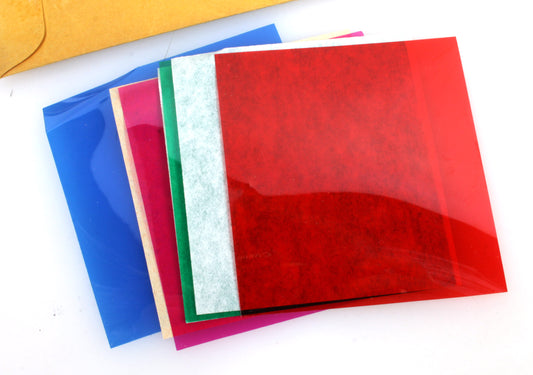SPIRATONE COLOR GEL FITLER SET, 5 COLOR FILTERS