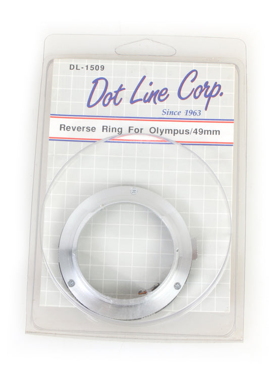 MACRO-CLOSE UP REVERSING RING FOR OLYMPUS 49MM- NEW OLD STOCK