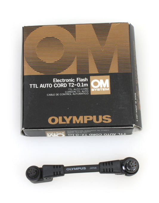 OLYMPUS OM TTL AUTO CORD T2 0.1M FOR T-49 NEW IN BOX
