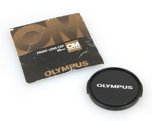 OLYMPUS 49MM LENS CAP, GENUINE OM SERIES IN PACKAGE