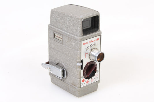 BELL & HOWELL 8MM MOVIE/CINE CAMERA RED PRINT