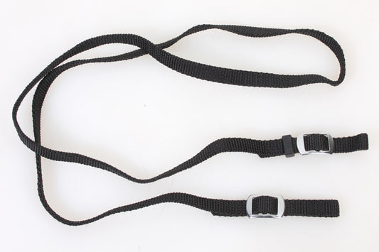VINTAGE CAMERA STRAP BLACK THIN 1970S