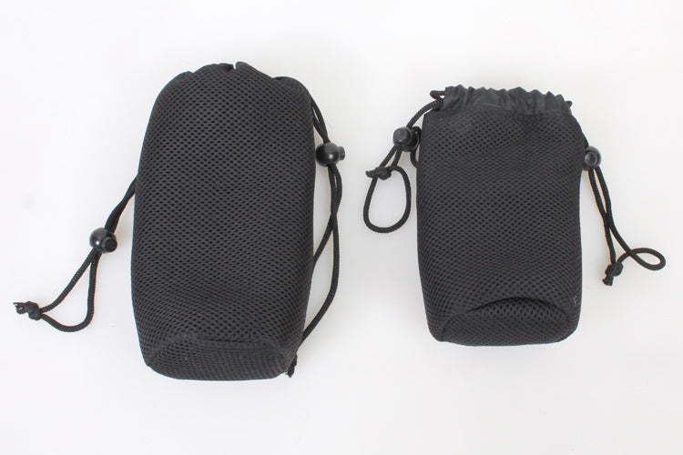 QUANTARAY CAMERA LENS PADDED PROTECTIVE POUCH 2 DIFFERENT SIZES