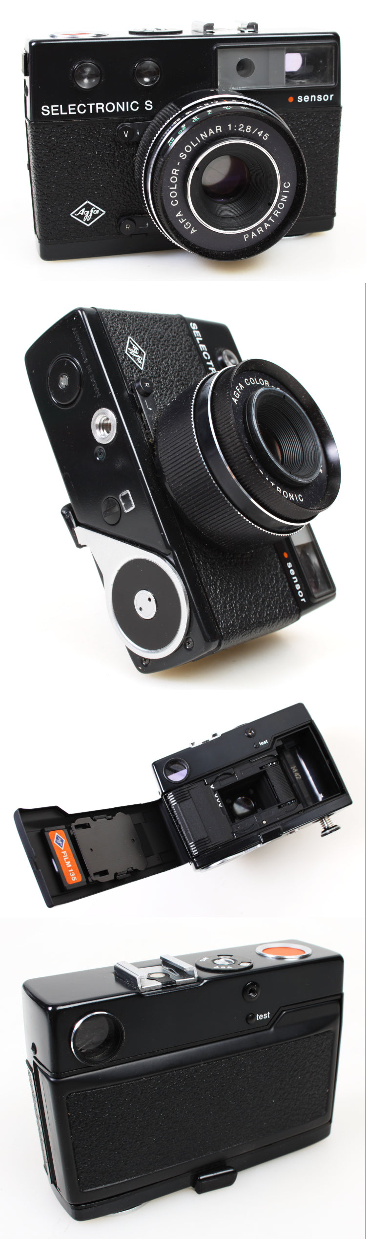 Agfa Selectronic S with Leather Case