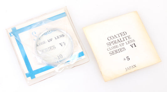 Series 6 (VI) Close-Up Filters, +5 & +10