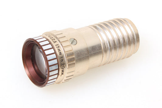 BELL & HOWELL FILMOVARA 15MM TO 20MM PROJECTOR LENS