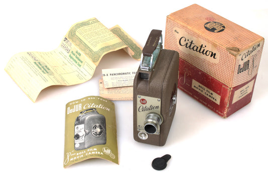 Vintage Citation DeJUR 8mm Movie Camera in Original Box