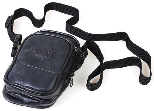 Quantaray Black Leather Camera Case w/Strap