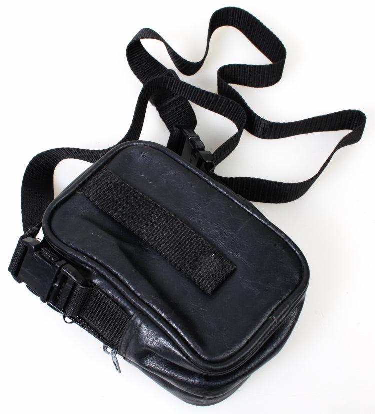 Quantaray Black Leather Camera Case w/Strap