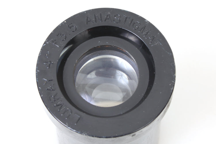 LUMRAY 4 INCH 3.5 ANASTIGMAT LENS