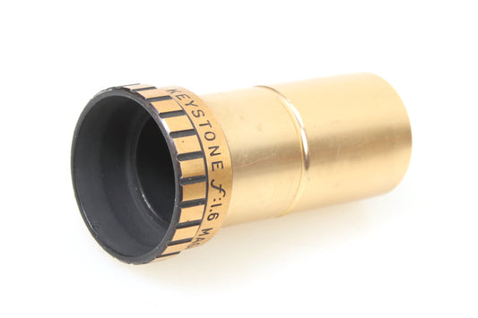 PROJECTOR LENS KEYSTONE MAGNASCOPE F:1.6 GOLD