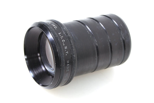 VINTAGE 5 INCH E.F LUXTAR R ANASTIGMAT F 3.5 VIEWLEX LENS