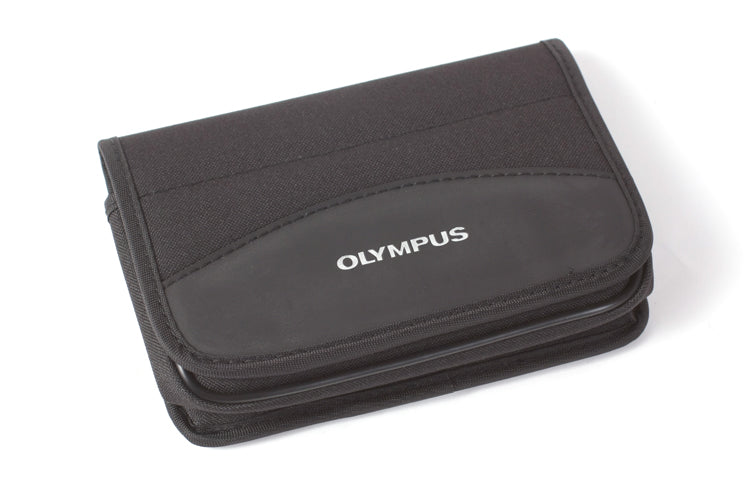 OLYMPUS STYLUS CAMERA CASE BLACK VINTAGE
