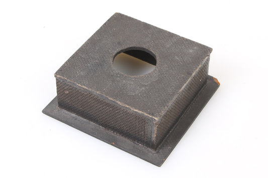 4X5 RECESSED LENS BOARD 37MM OPENING & 1 1/2 RECESS