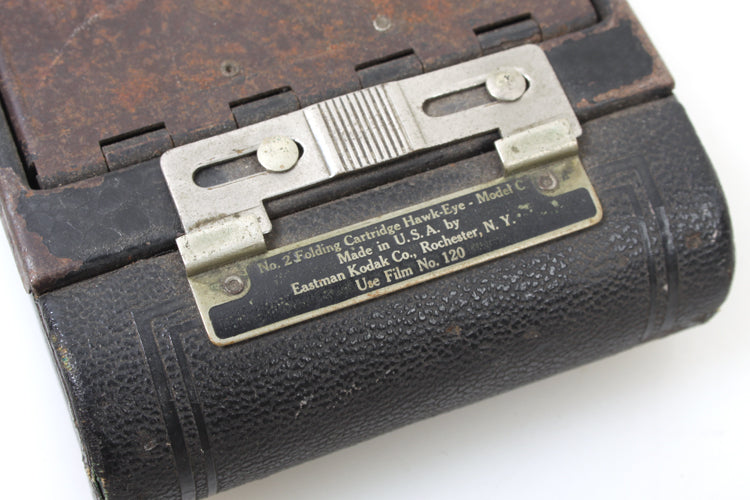 EASTMAN KODAK NO. 2 FOLDING CARTRIDGE HAWK-EYE MODEL C CAMERA