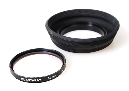 52mm Sun / Lens Hood and Sky 1A Filter Set