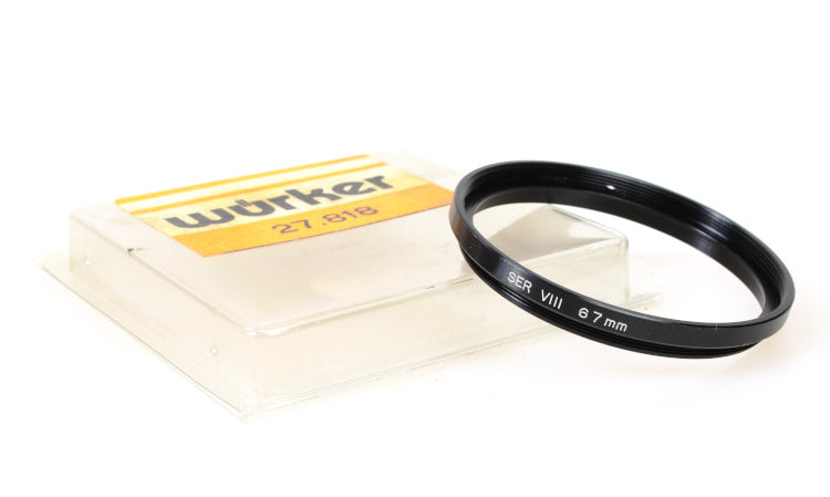 Wurker Series 8 / VIII to 67mm Adapter Ring