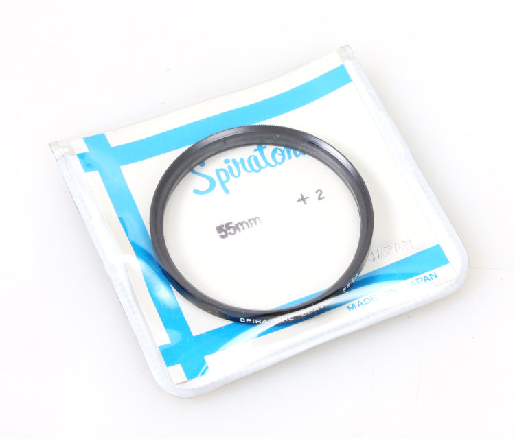 Spiratone 55mm Close Up Camera Lens Filter +2