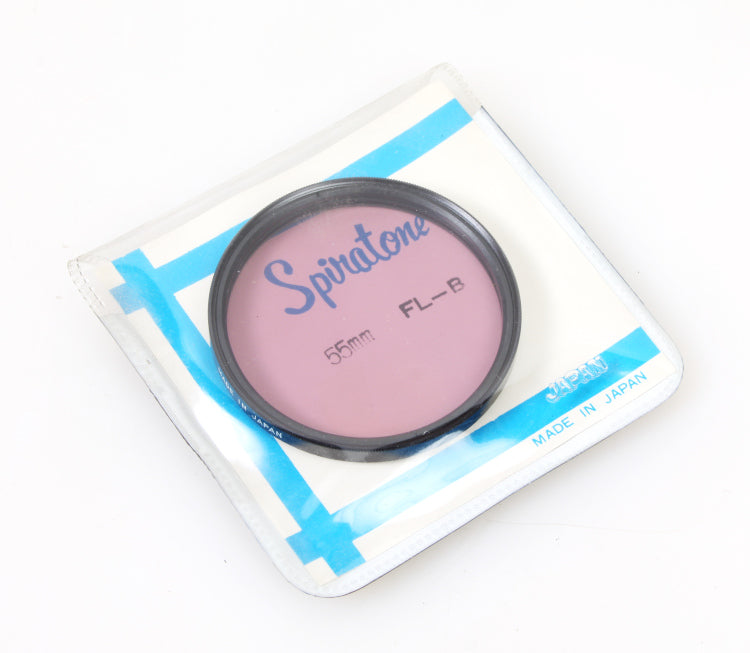 Spiratone 55mm FL-B Fluorescent Camera Lens Filter