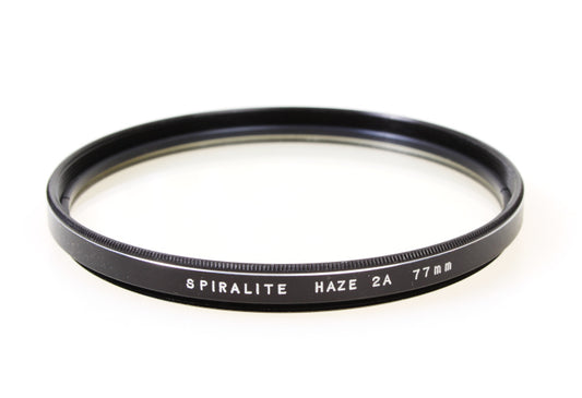 Spiralite 77mm UV-2A / Haze-2A (Ultra Violet) Glass Camera Lens Filter