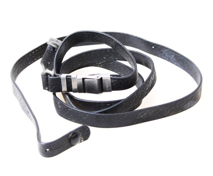 Original Yashica GSN Black Vinyl Camera Strap with Metal Buckle