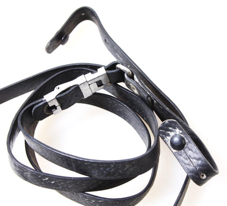 Original Yashica GSN Black Vinyl Camera Strap with Metal Buckle