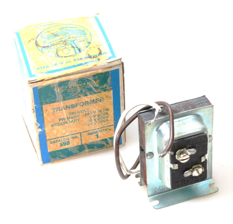 Edwards Signaling 598 Class 2 Transformer 20, 30 VA, 120V in Original Box