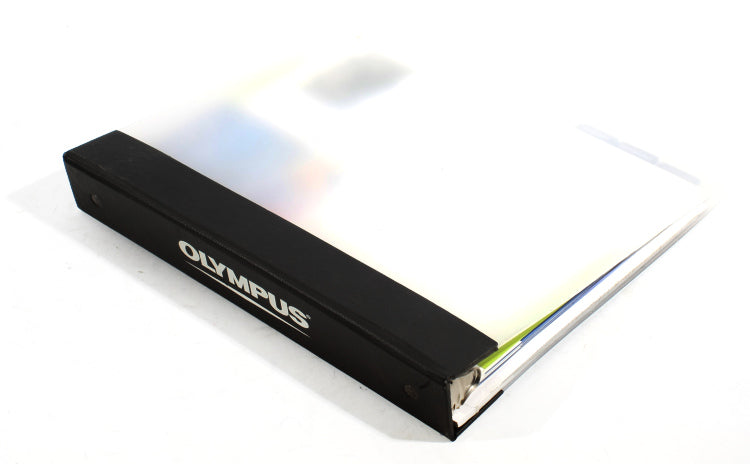Olympus Binder with Brochures - SZ 30mm / E-PC2 / XZ-1 / 2011 Product Catalog