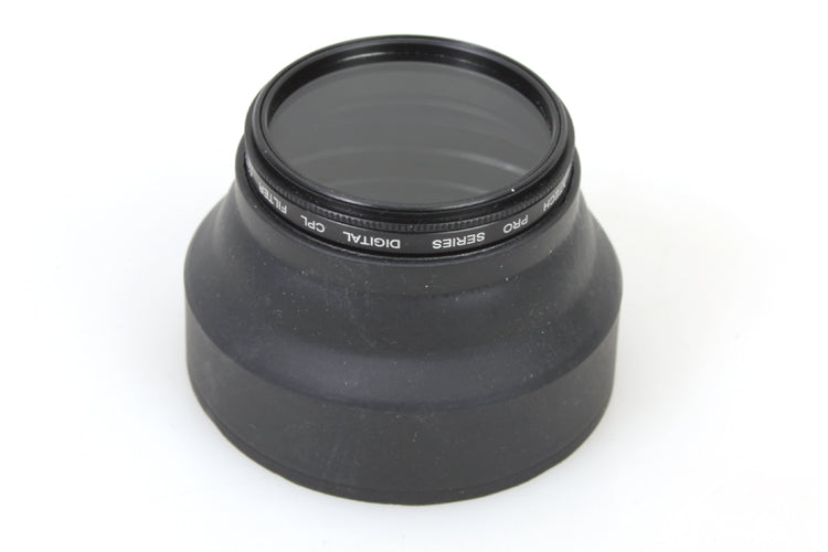XTECH PRO 52MM DIGITAL CIRC. POLARIZER FILTER + HOOD