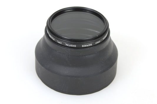 XTECH PRO 52MM DIGITAL CIRC. POLARIZER FILTER + HOOD