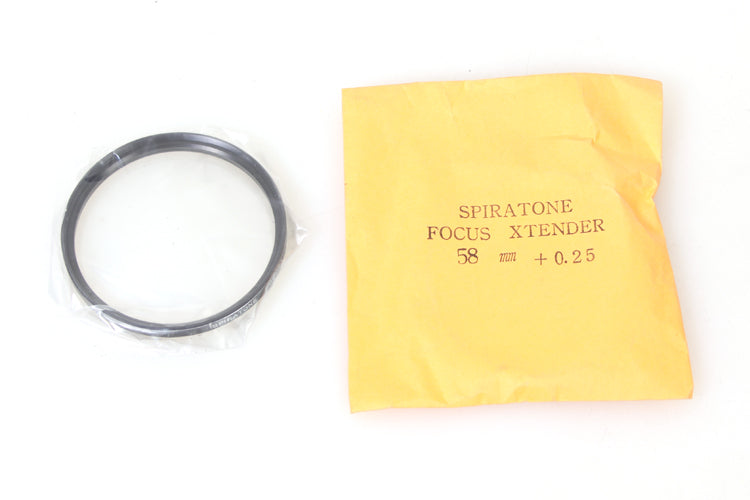SPIRATONE 58MM CLOSE-UP XTENDER +.25