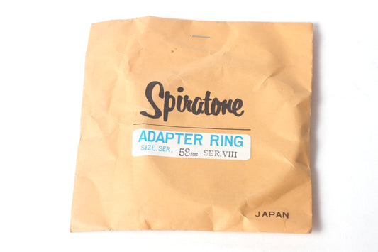 SPIRATONE SERIES VIII 58MM ADAPTER RING