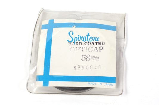 SPIRALITE OPTICAP 58MM CAMERA FILTER FOR SPECIAL EFFECTS