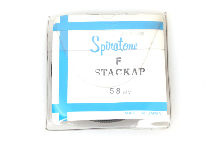 SPIRATONE 58MM FILTER STACK CAP METAL
