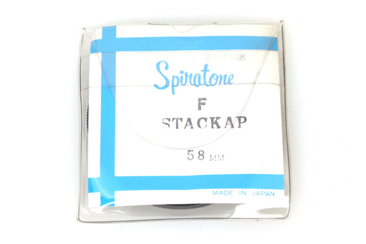 SPIRATONE 58MM FILTER STACK CAP METAL