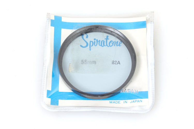 SPIRATONE 58MM FILTER 82A LIGHT BLUE