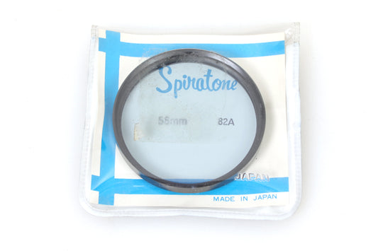 SPIRATONE 58MM FILTER 82A LIGHT BLUE